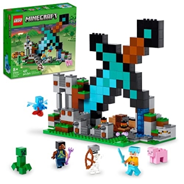 LEGO Minecraft The Sword Outpost 21244 Toy Set