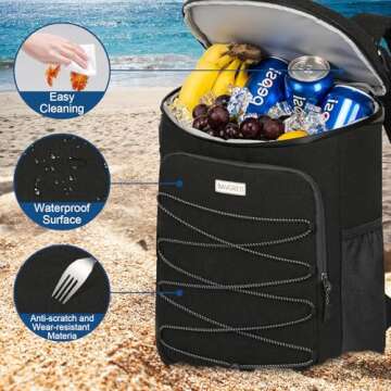 BAVGRED Insulated Leak-Proof Cooler Backpack for All