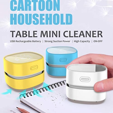 ODISTAR Desktop Vacuum Cleaner - Cordless, High Endurance