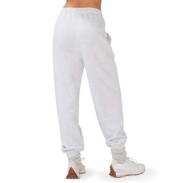Premium Oversized Fleece Joggers for Women - High Waisted Comfort
