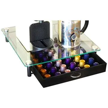 DecoBrothers Coffee Pod Drawer for Nespresso Machines