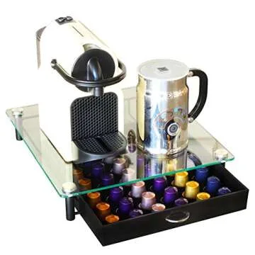 DecoBrothers Coffee Pod Drawer for Nespresso Machines