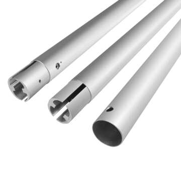 Fotoconic 118" / 3m Metal Tube Crossbar for Electric Motorized, Manual Studio Roller Background Support System
