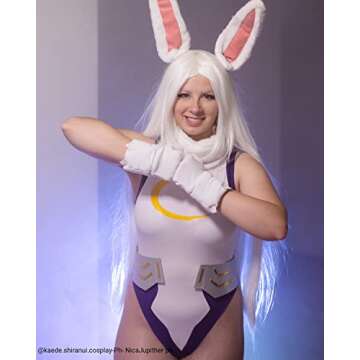 Nuoqi Miruko Cosplay Costume - MHA Bunny Outfit XXL/3XL