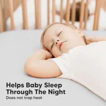 KeaBabies 2-Pack Crib Sheets Soft & Breathable for Babies