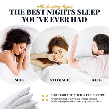 EverSnug Adjustable Layer Pillows for Ultimate Comfort