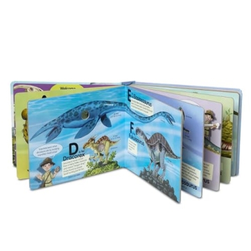 Interactive Melissa & Doug Poke-a-Dot Dinosaur Book