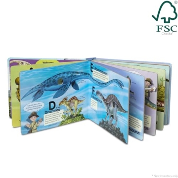 Interactive Melissa & Doug Poke-a-Dot Dinosaur Book