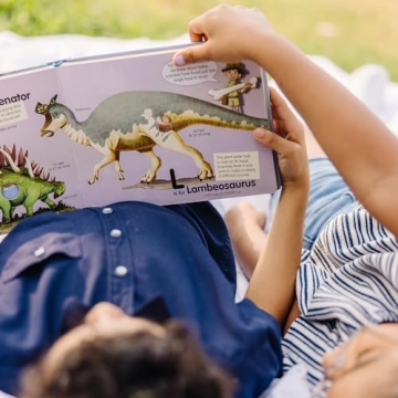 Interactive Melissa & Doug Poke-a-Dot Dinosaur Book