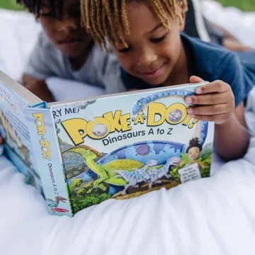 Interactive Melissa & Doug Poke-a-Dot Dinosaur Book