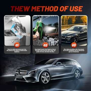 PIMAG Ceramic Coating for Cars, Optimal Shine & Protection