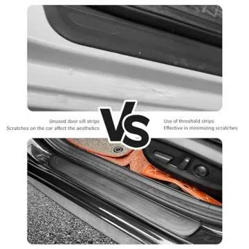 Premium Car Door Sill Protectors - Universal Edge Guards