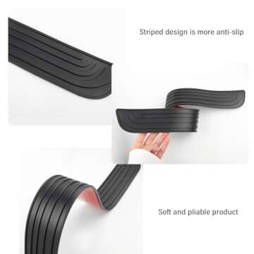 Premium Car Door Sill Protectors - Universal Edge Guards
