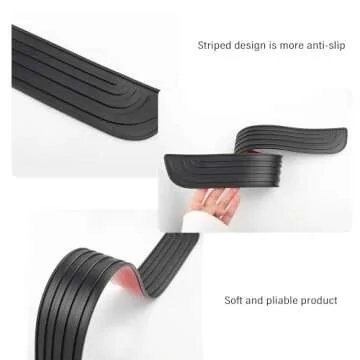 Premium Car Door Sill Protectors - Universal Edge Guards