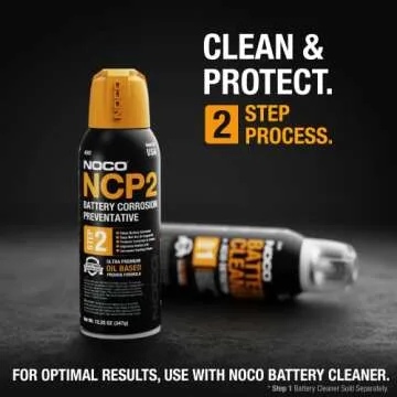 NOCO NCP2 A202 12.25 Oz Oil-Based Battery Corrosion Preventative, Corrosion Inhibitor, and Battery Terminal Protector Grease Spray