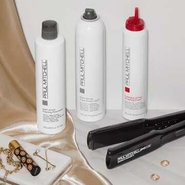 Paul Mitchell Foaming Pommade, Anti-Frizz, Light Hold, For Wavy, Curly + Coarse Hair, 8.5 fl. oz.