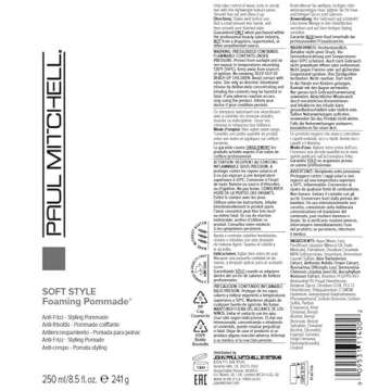 Paul Mitchell Foaming Pommade, Anti-Frizz, Light Hold, For Wavy, Curly + Coarse Hair, 8.5 fl. oz.