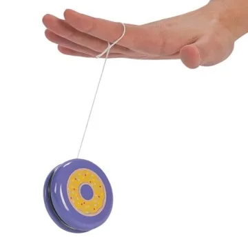 Donut Party Yo Yos for Kids - Set of 12 Unique Favors & Gifts