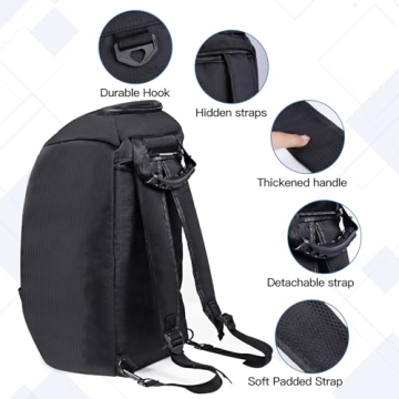 Awyrzpoirt Large Capacity Pickleball Backpack Bag