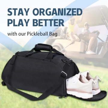 Awyrzpoirt Large Capacity Pickleball Backpack Bag