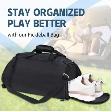 Awyrzpoirt Large Capacity Pickleball Backpack Bag