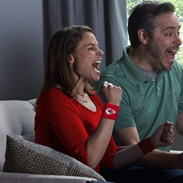 Franklin Sports NFL Kids Embroidered Wristbands Official