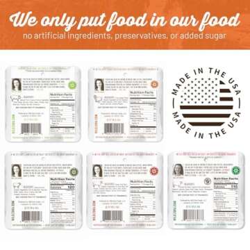 Wild Zora Meat & Veggie Bars, Variety 5-Pack, Natural Pork, Beef, Lamb, & Turkey Jerky Snacks, Healt...