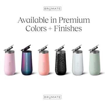 BrüMate 12oz Insulated Champagne Flute - Perfect for Celebrations