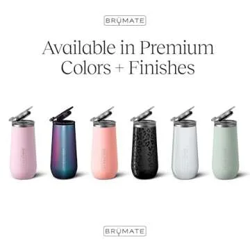 BrüMate 12oz Insulated Champagne Flute - Perfect for Celebrations