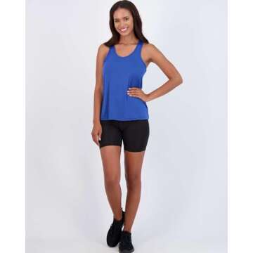 5 Pack Womens Quick Dry Fit Athletic Tank Tops