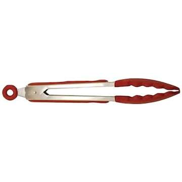 Starfrit T93290 9-Inch Silicone Tongs
