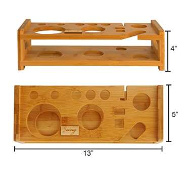 Soing Rose Copper 24-Piece Cocktail Shaker Set,Perfect Home Bartending Kit for Drink Mixing,Stainless Steel Bar Tools with Stand,Velvet Carry Bag & Recipes Included