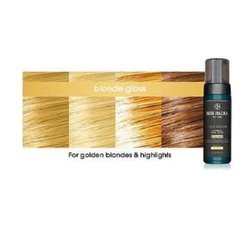 Rita Hazan Ultimate True Color Shine Gloss - Boost Hair Color with Healthy Shine - Shine Gloss for Gray Hair - Deep Conditioning Glazy Hair Gloss Treatment - 3.4 oz. Hair Gloss