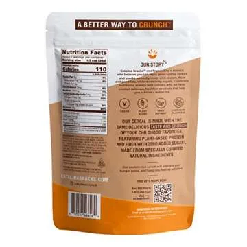 Catalina Crunch Chocolate Peanut Butter Cereal | Low Carb, Sugar Free, Gluten Free | Vegan, Plant Ba...