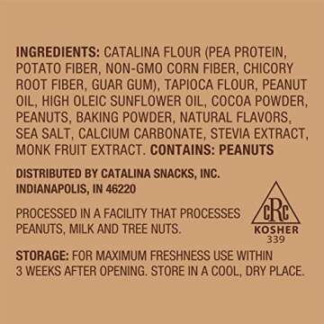 Catalina Crunch Chocolate Peanut Butter Cereal | Low Carb, Sugar Free, Gluten Free | Vegan, Plant Based Protein | Breakfast Protein Cereals | Keto Friendly Food