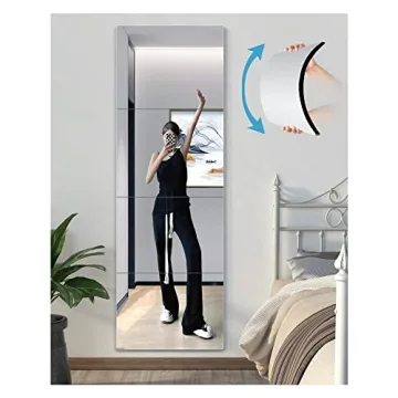 Shatterproof Full Length Wall Mirror for Bedroom & Gym