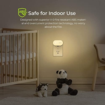 AUVON Motion Sensor Night Lights - Dimmable 120 Lumens