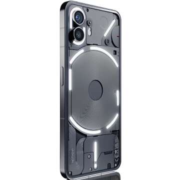 Nothing Phone (2) - 256 GB + 12 GB Ram, Glyph Interface, OS 2.0, 50 MP Dual Camera,OIS, 6.7” LTPO OLED Display, 4700mAh Battery, Water Resistant IP54, LTE, GSM only, Android Phone, Dark Grey