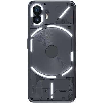 Nothing Phone (2) - 256 GB + 12 GB Ram, Glyph Interface, OS 2.0, 50 MP Dual Camera,OIS, 6.7” LTPO OLED Display, 4700mAh Battery, Water Resistant IP54, LTE, GSM only, Android Phone, Dark Grey