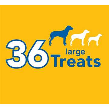 Pedigree Dentastix Large Dental Dog Treats Fresh, 7.76 Lb. Value Pack (144 Treats)