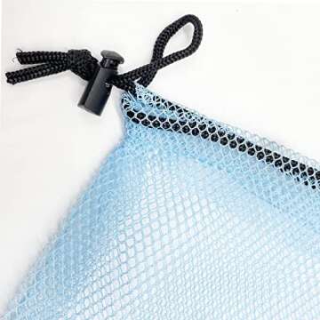 VANSUNA Scalloping Gear Bag - 6 Pack Mesh Storage Solution