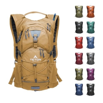 TETON Sports Oasis 22L Hydration Pack with Free 3-Liter Water Bladder; The Perfect Backpack for Hiki...