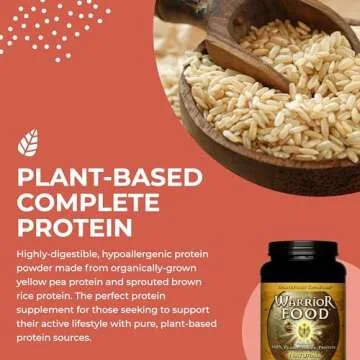 HealthForce Warrior Food Protein Powder - Organic & Vegan - 1000g