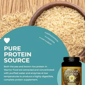 HealthForce Warrior Food Protein Powder - Organic & Vegan - 1000g