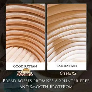 Oval Bread Banneton Proofing Basket - 10 Inch Baskets Sourdough Brotform Set Banaton Towel for Baking for Sourdough Bread Making Starter Jar Kit