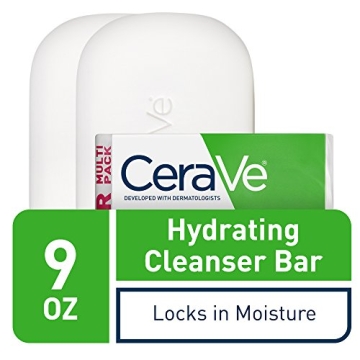 CeraVe Hydrating Cleanser Bar with Ceramides and Cream