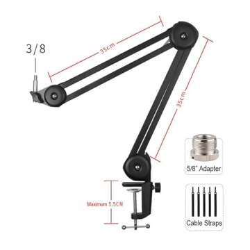 Audio-Technica AT2020 Condenser Microphone Bundle for Home Studios