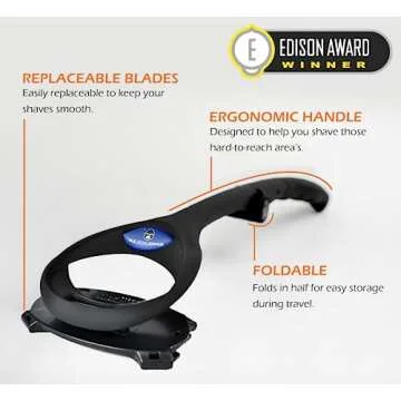 Bakblade 2.0 Back Shaver for Easy Grooming Solutions
