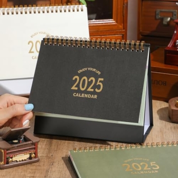 2024-2025 Small Desk Calendar - Monthly View