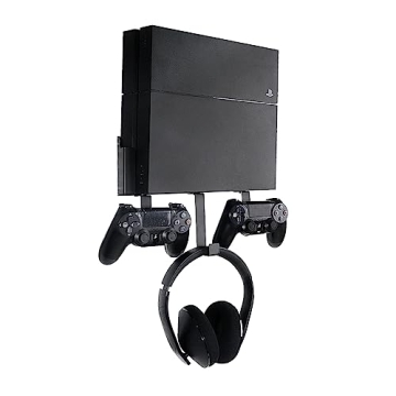 Wall Mount for PS4 - Stylish and Secure Gaming Solution